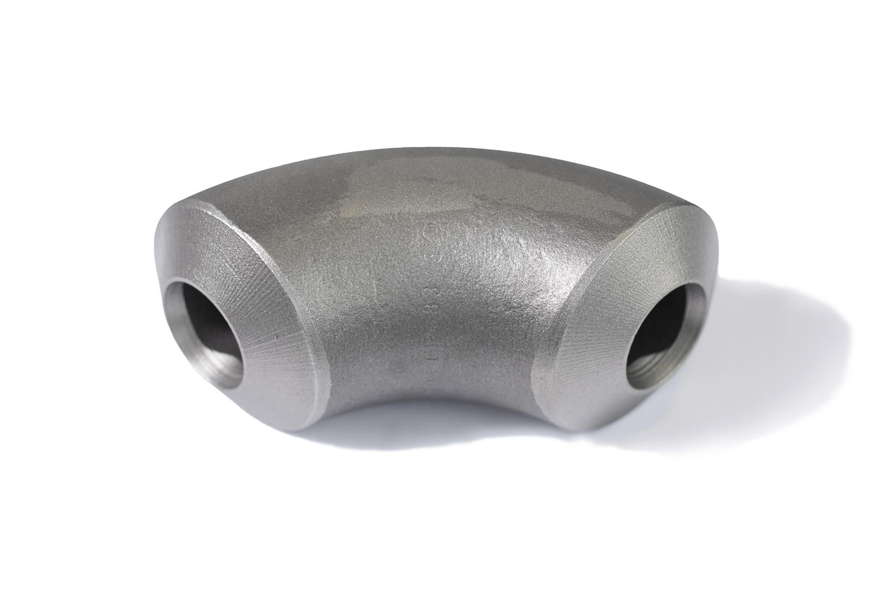 Dickwandiger Rohrbogen aus Stahl als Hochdruckfitting
